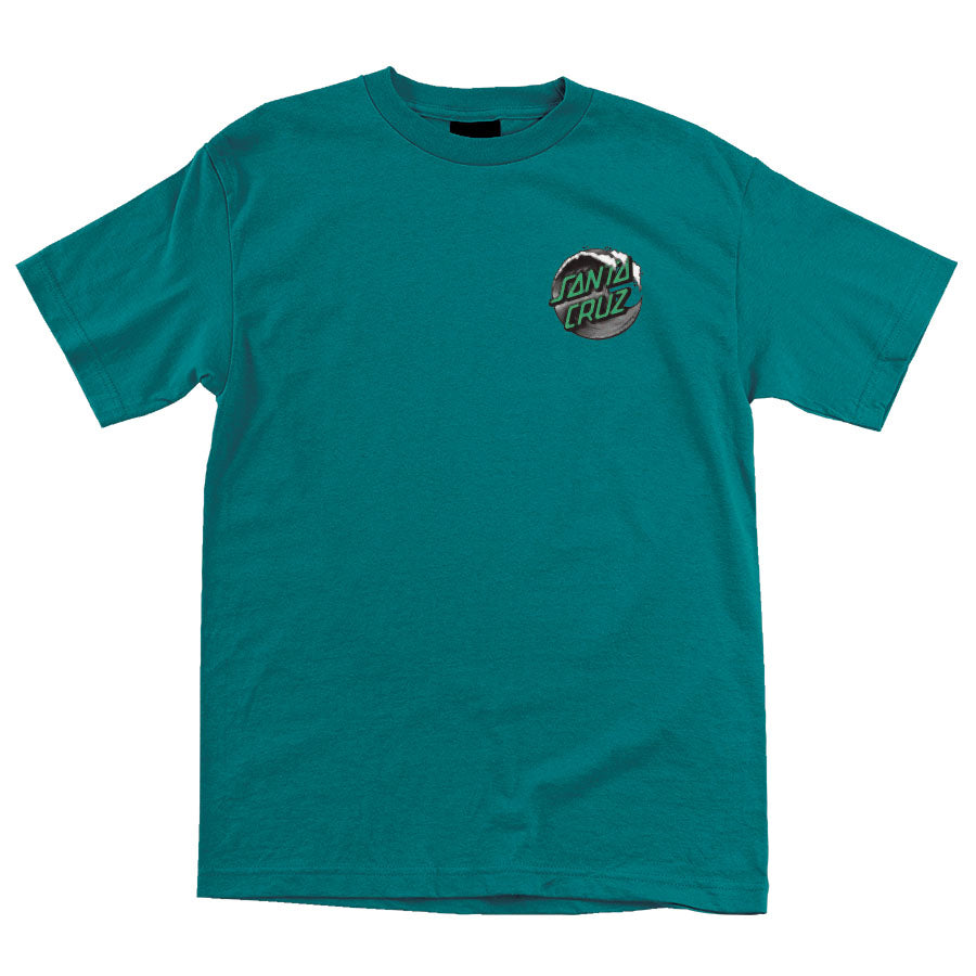 Santa Cruz Wave Dot S/S Regular T-Shirt Mens Sunny Smith LLC