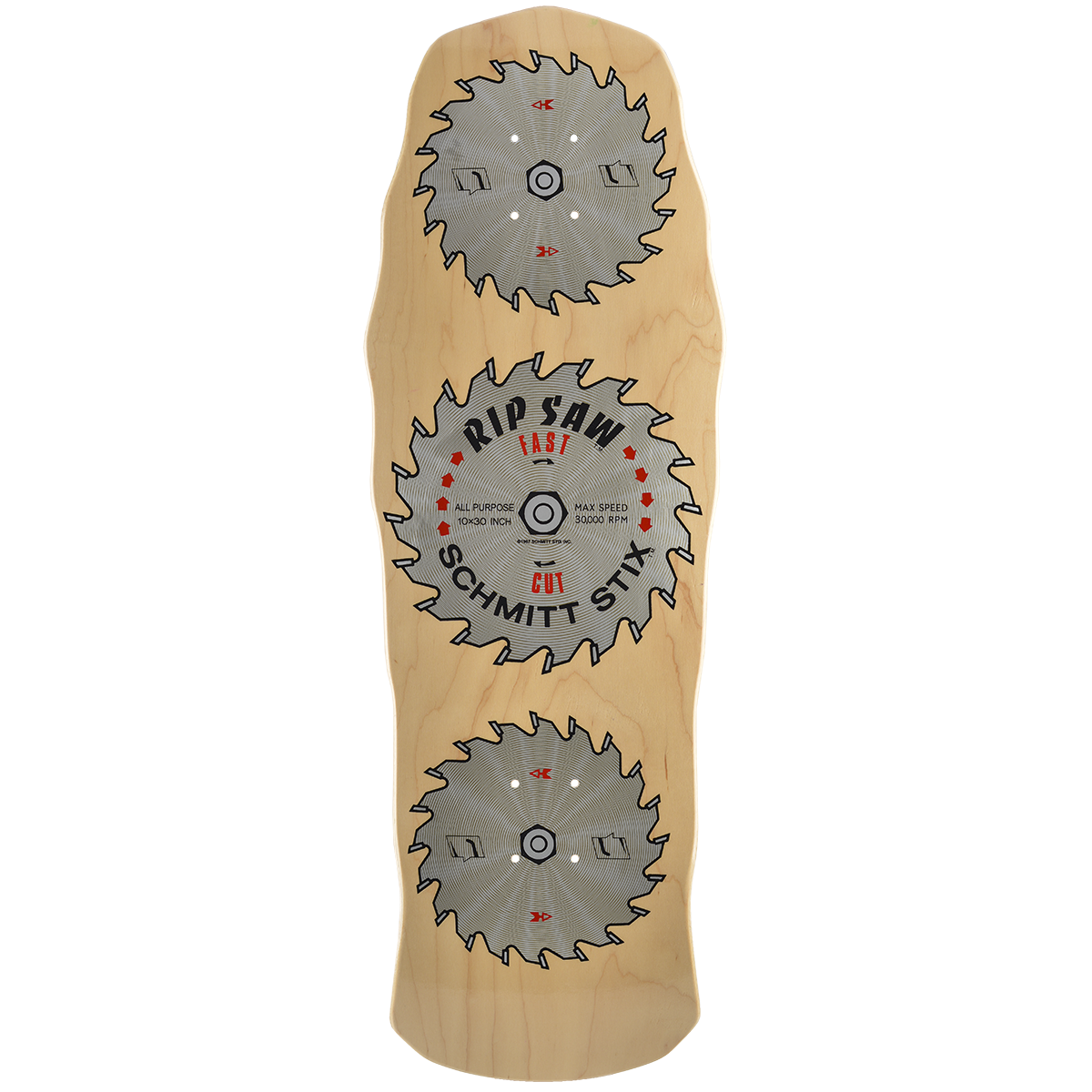 Schmitt Stix Ripsaw Skateboard Deck
