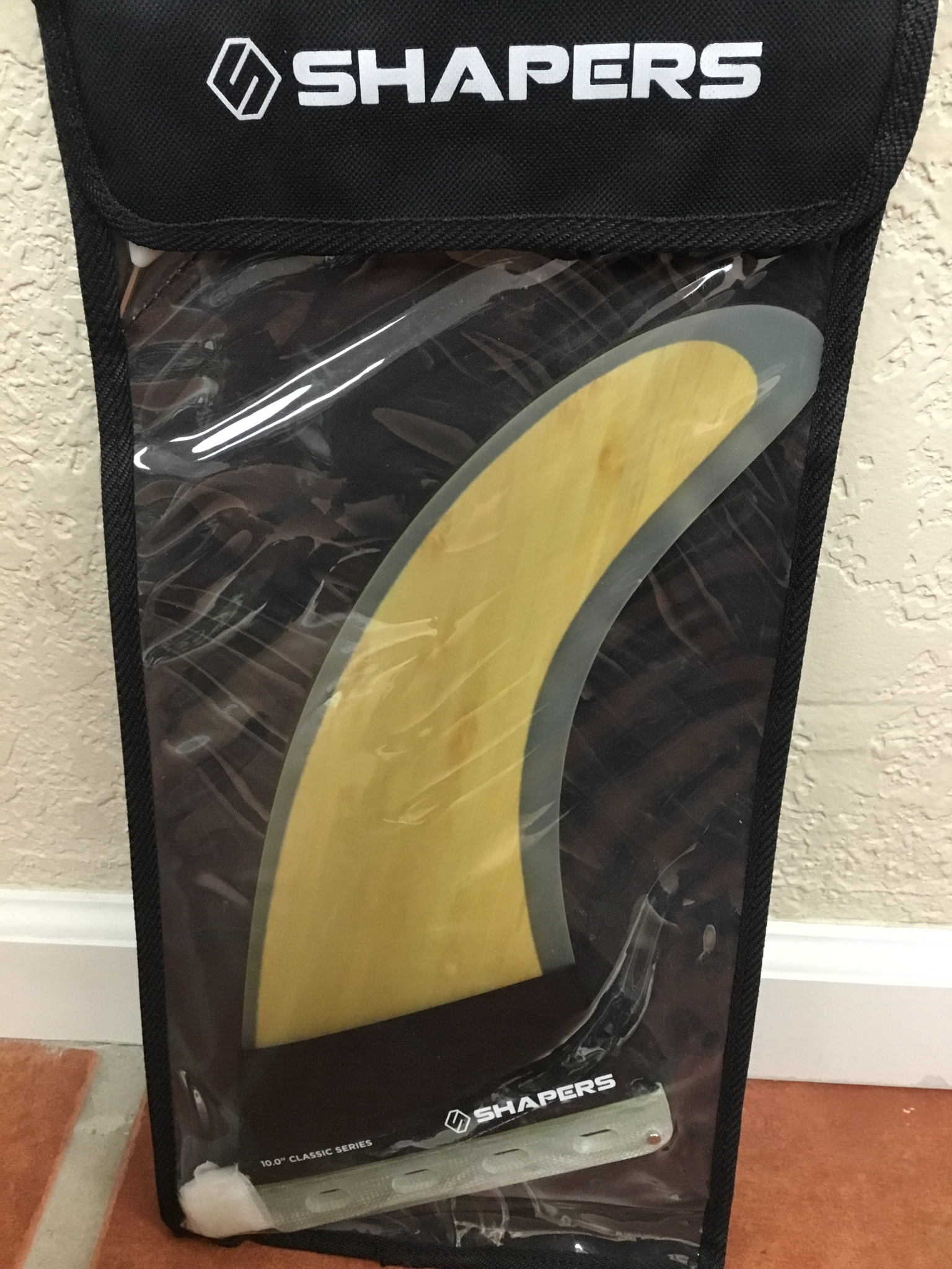 Shapers Classic Series Bamboo Longboard Fin Sunny Smith LLC