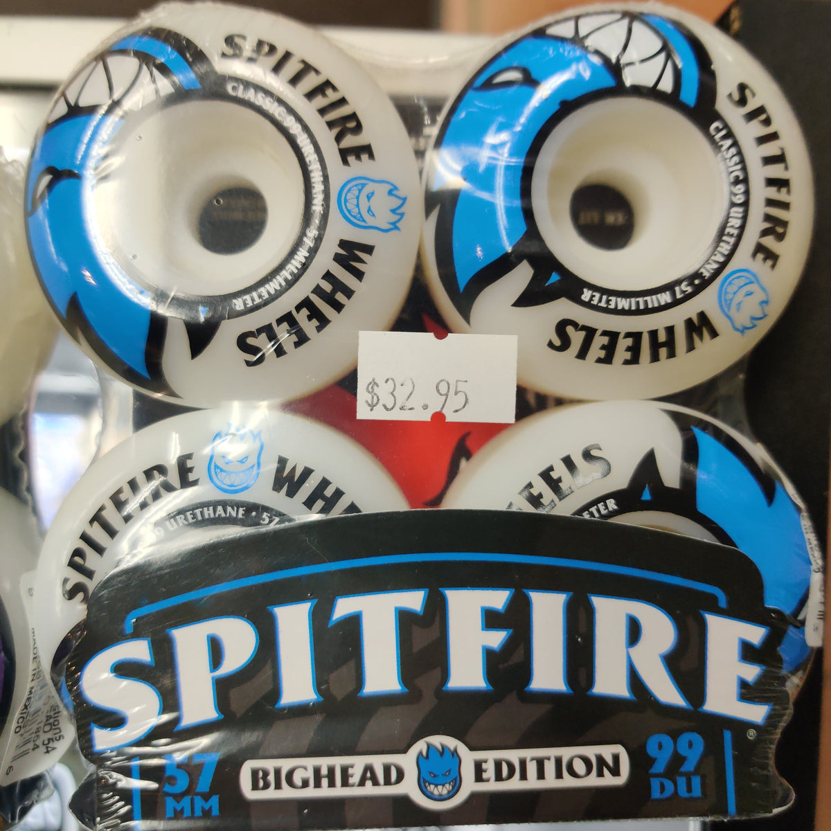 Spitfire Wheels Big Head 52mm - 57mm Sunny Smith LLC