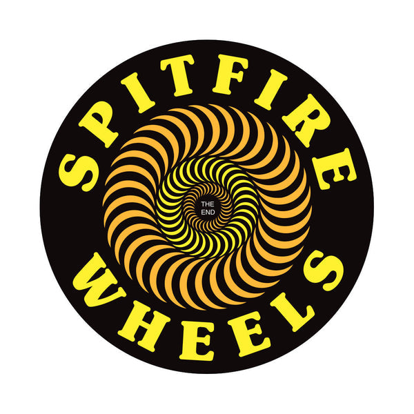 Spitfire sticker OG Classic fill small Sunny Smith LLC
