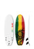 Storm Blade 58in Mini Surfboard-White Rasta
