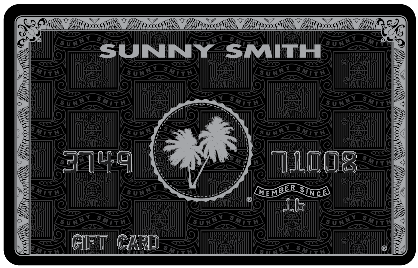 Sunny Smith Gift Card Sunny Smith LLC