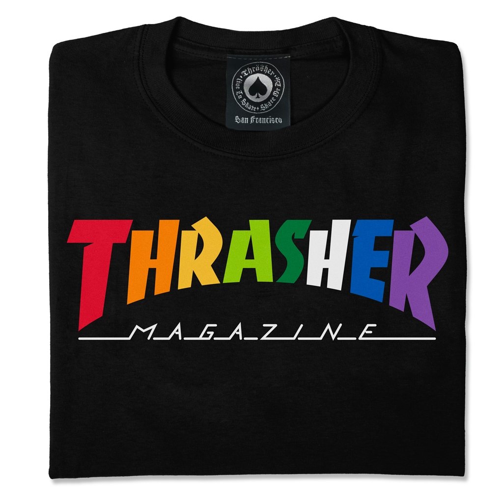 Thrahser rainbow mag T-shirt Sunny Smith LLC