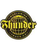 Thunder World Wide Sticker Yellow Sunny Smith LLC