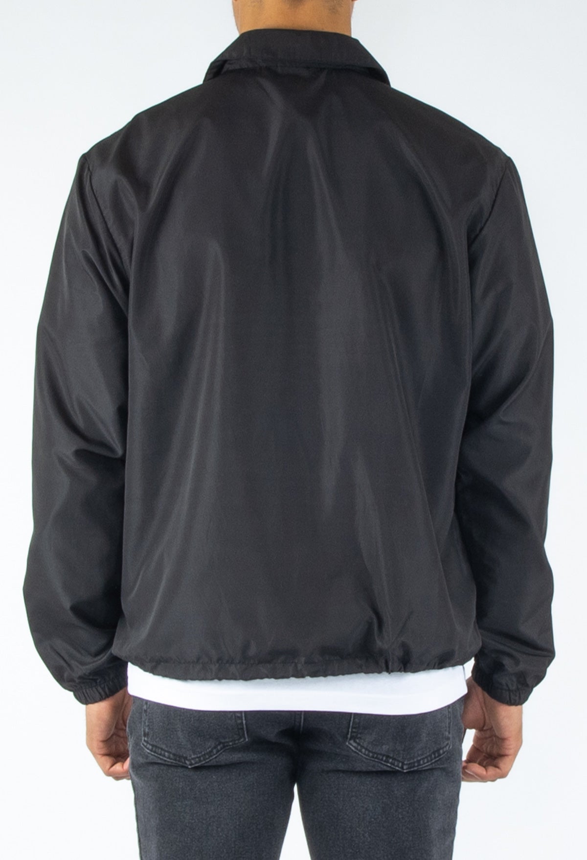 Rusty Base Coaches Jacket - Black