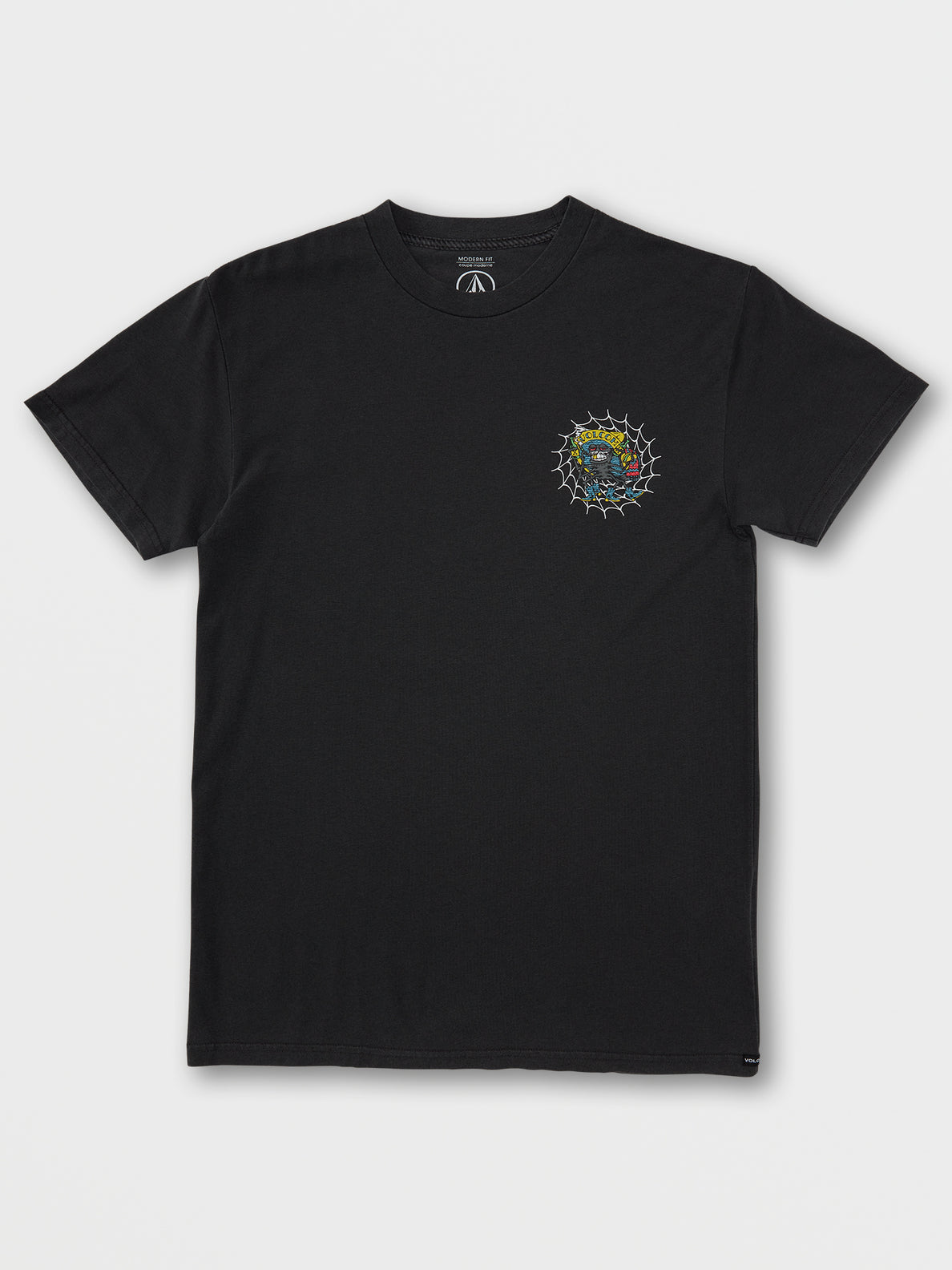 VOLCOM SKATE VITALS PROVOSTER SHORT SLEEVE TEE BLACK Sunny Smith LLC