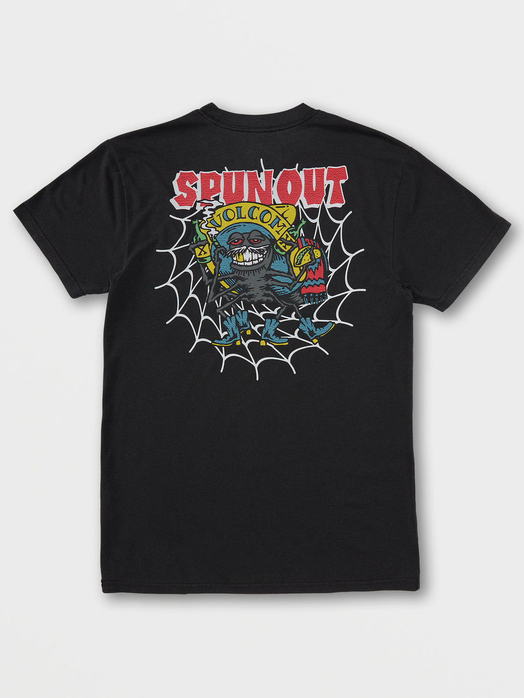 VOLCOM SKATE VITALS PROVOSTER SHORT SLEEVE TEE BLACK Sunny Smith LLC