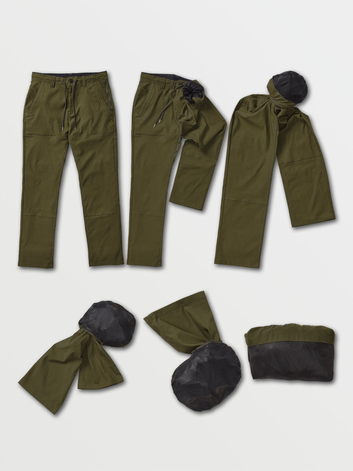 VOLCOM STONE TRAIL MASTER PANT- MILITARY Sunny Smith LLC