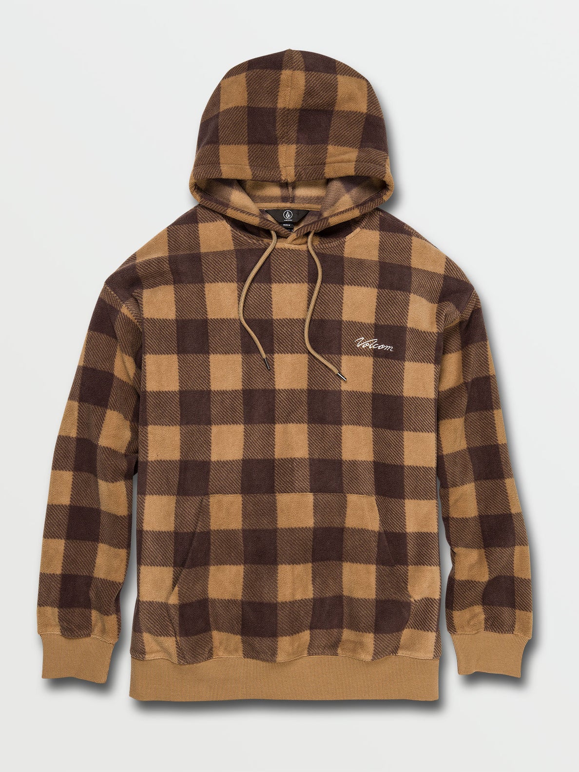 VOLCOM THROW EXCEPTIONS PO HOODIE KHAKI Sunny Smith LLC