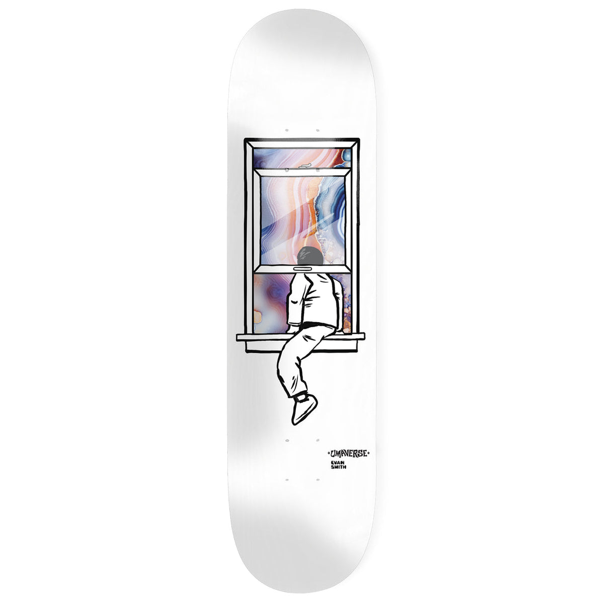 Umaverse Evan Windoor Skateboard Deck - 8.5