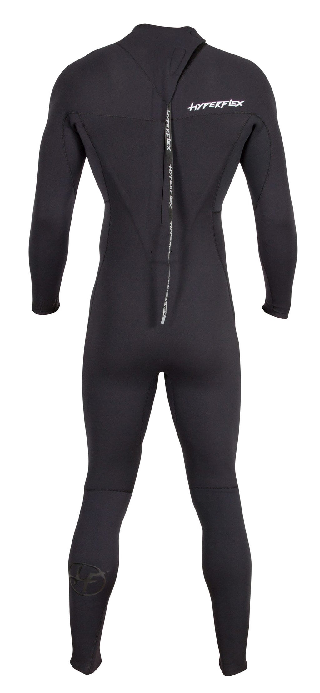 HYPERFLEX Wetsuit Vyrl Flatlock Seam Back Zip Fullsuit