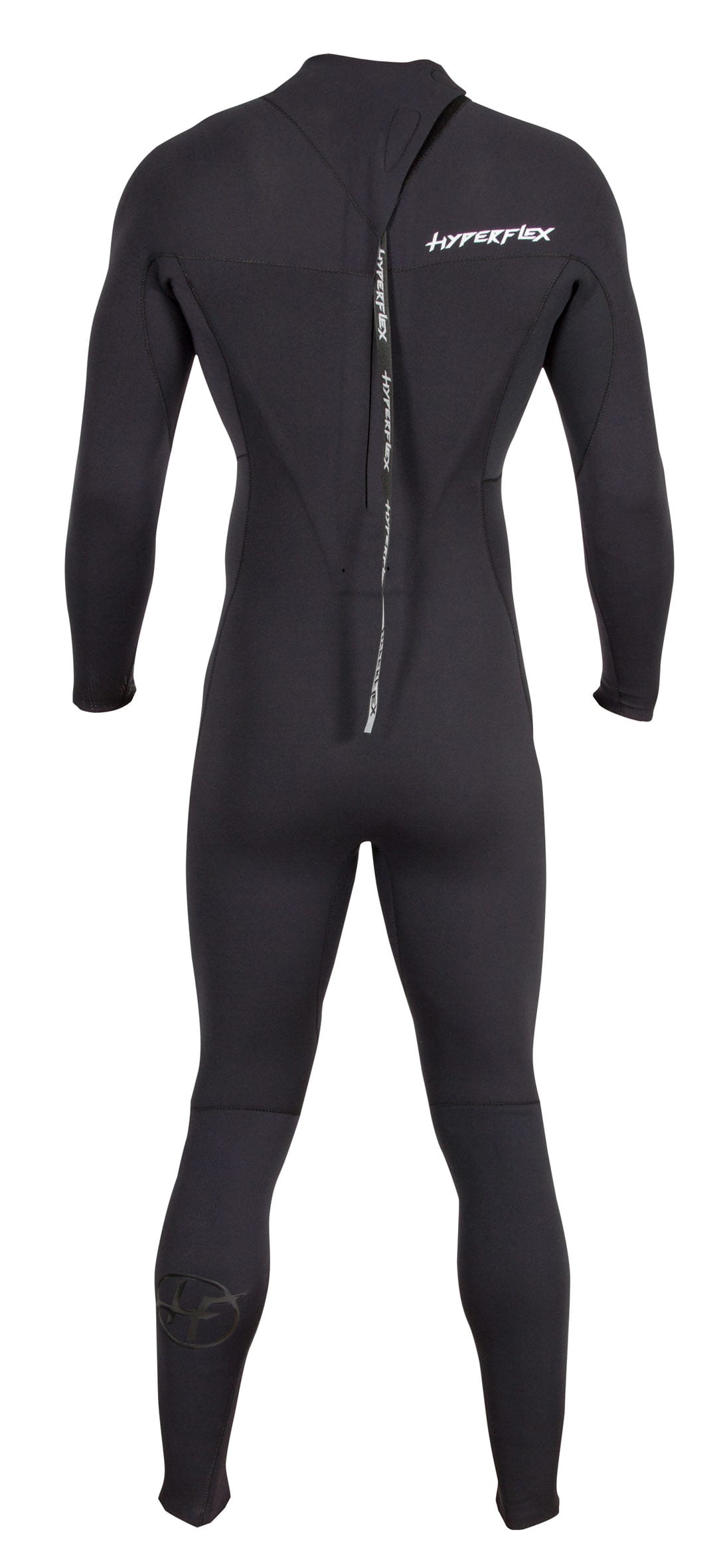 HYPERFLEX Wetsuit Vyrl Flatlock Seam Back Zip Fullsuit