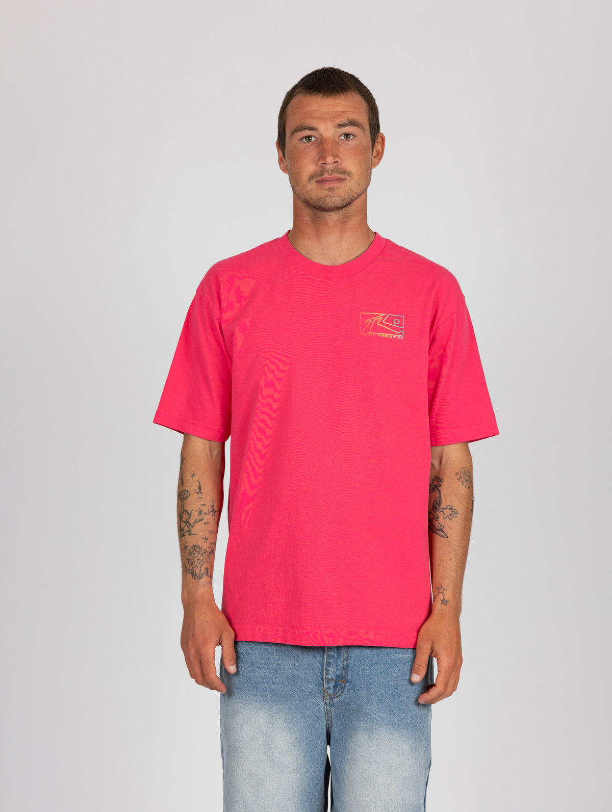 Rusty Boxed Out S/S Tee - Large