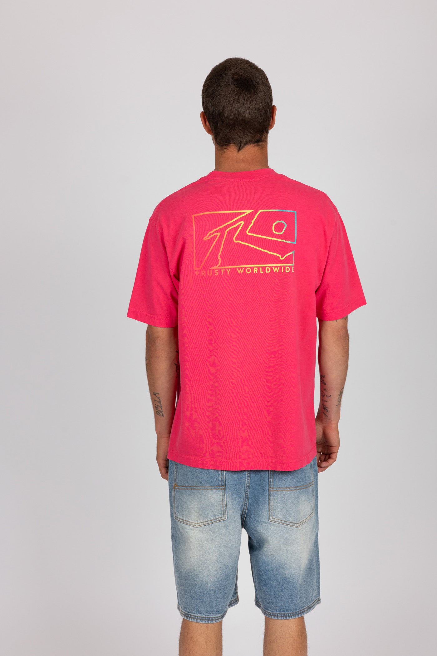 Rusty Boxed Out S/S Tee - Large