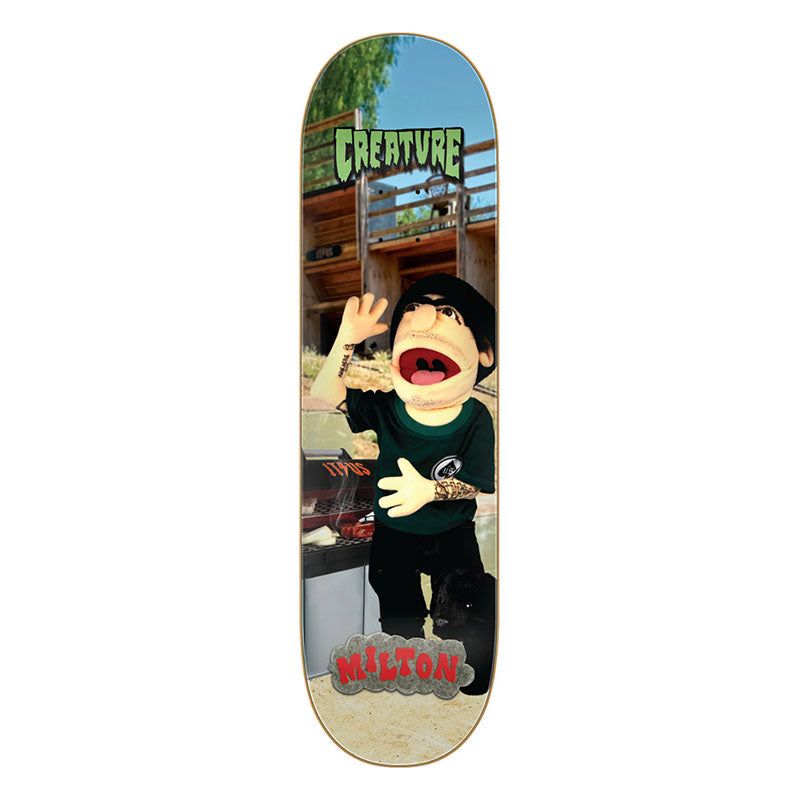 Creature 8.6" Milton Martinez Fuzzy Fiends Skateboard Deck
