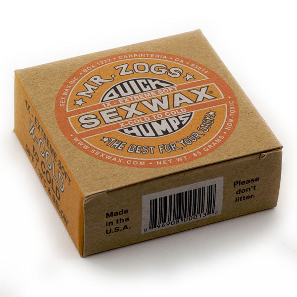 SEX WAX COCONUT QUICK HUMPS Surf Wax (ECOBOX) – Sunny Smith LLC