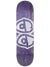 Krooked Eyes Skateboard Deck Purple 8.75