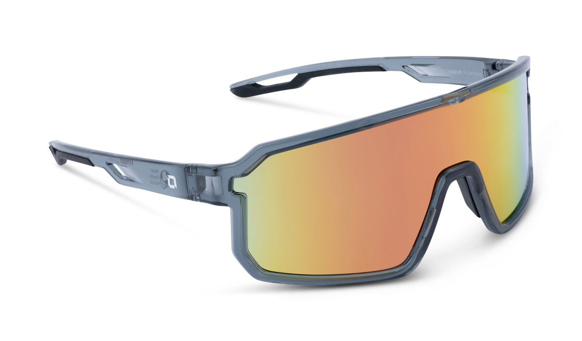 Optic Nerve Scraggy Sunglasses -Crystal Smoke Polarized