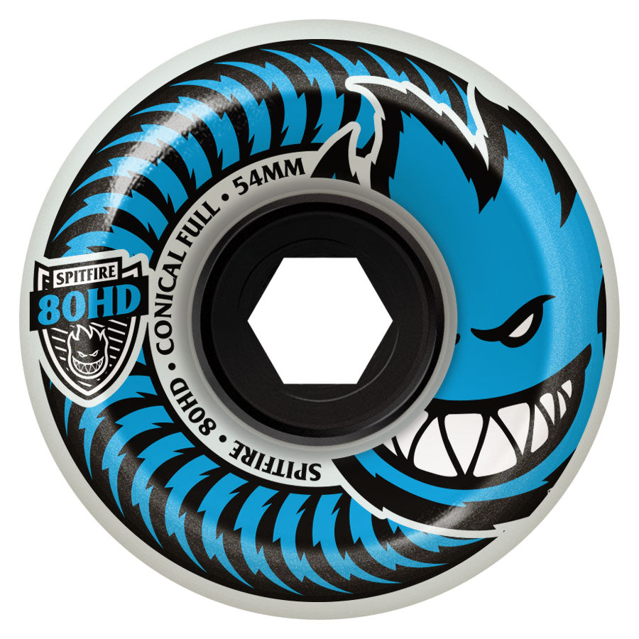 SPITFIRE 80HD CONICAL FULL Skateboard Wheels 56mm