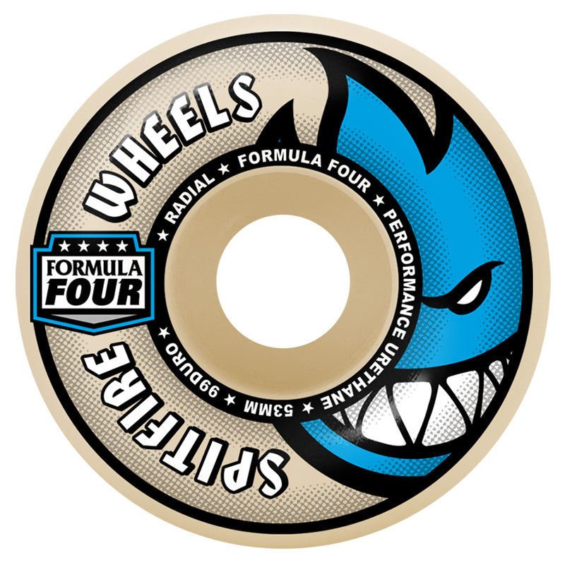 SPITFIRE F4 99 RADIAL 53mm Skateboard wheel