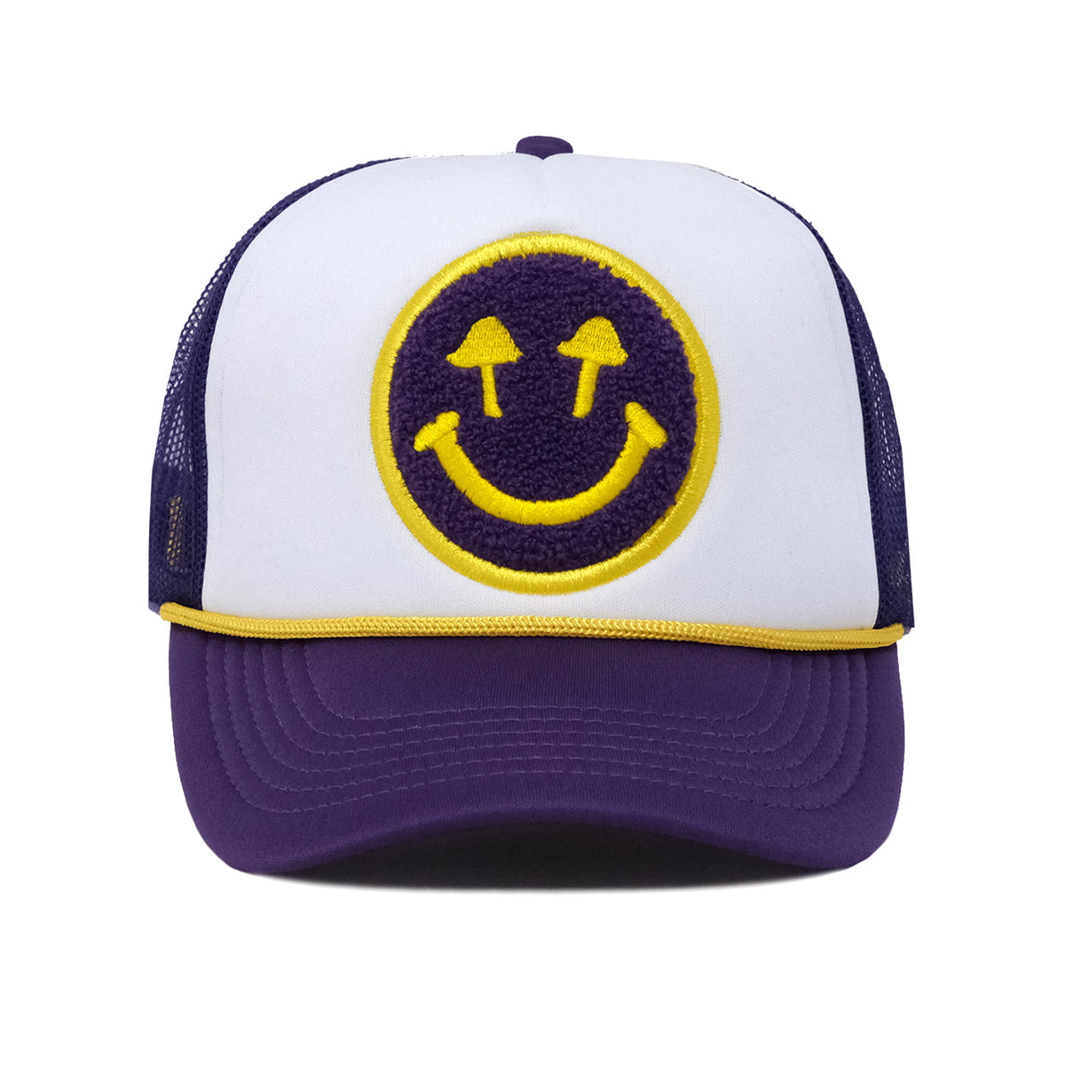 HAPPY CAPS Double Blind Trucker - Lakers Purple